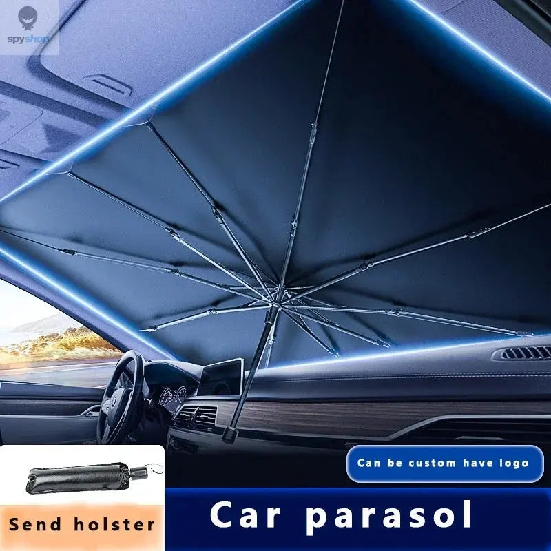 Sunshade Umbrella sunshade Car front windshield sunshade Car sunshade Car with sunshade folding sunscreen sunshade 