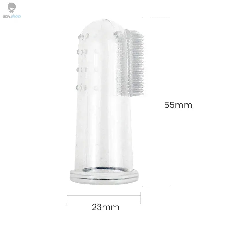 Super Soft Pet Finger Toothbrush Teddy Dog Brush Bad Breath Tartar Teeth Care Tool Dog Cat Cleaning Silicagel Pet Supplies 