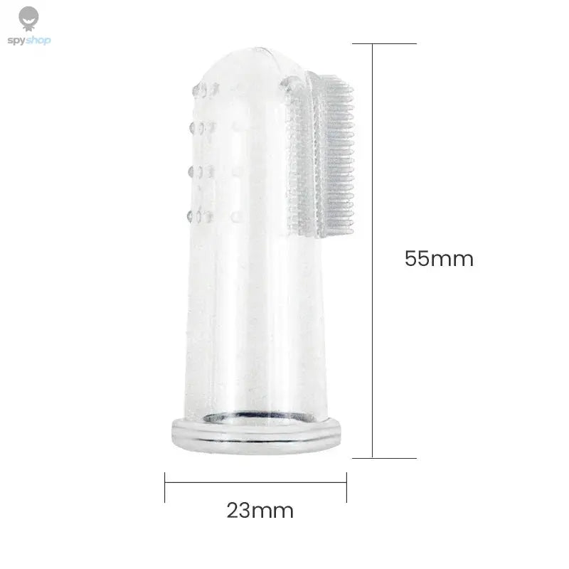 Super Soft Pet Finger Toothbrush Teddy Dog Brush Bad Breath Tartar Teeth Care Tool Dog Cat Cleaning Silicagel Pet Supplies 