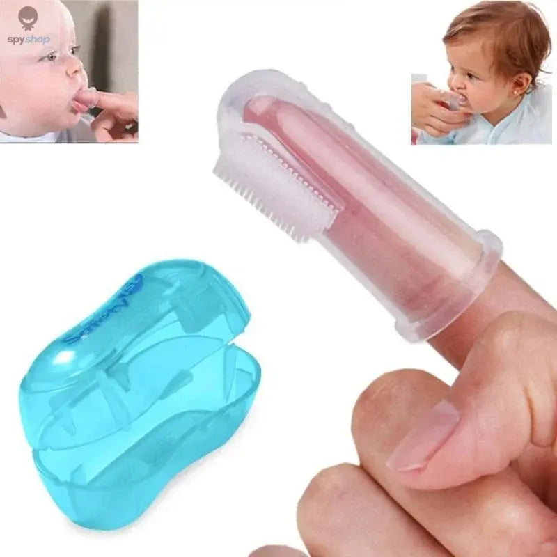 Super Soft Pet Finger Toothbrush Teddy Dog Brush Bad Breath Tartar Teeth Care Tool Dog Cat Cleaning Silicagel Pet Supplies 