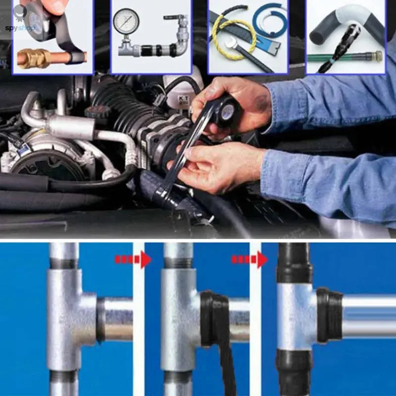 Super Strong Waterproof Stop Leaks Seal Repair Performance Silicone Adhesive Insulating Duct Tapes Spy-shop.com