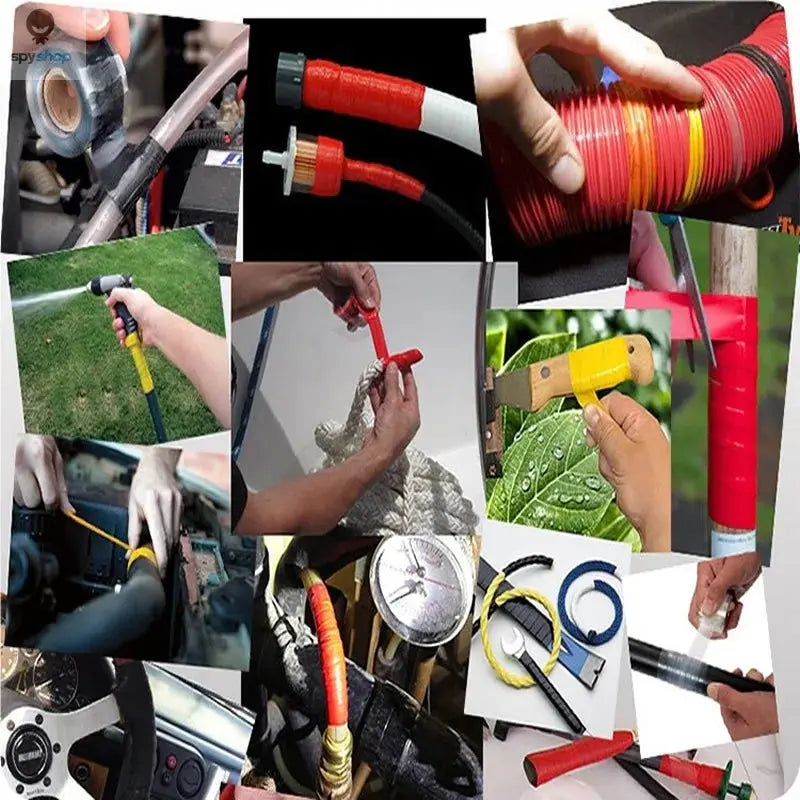 Super Strong Waterproof Stop Leaks Seal Repair Performance Silicone Adhesive Insulating Duct Tapes Spy-shop.com