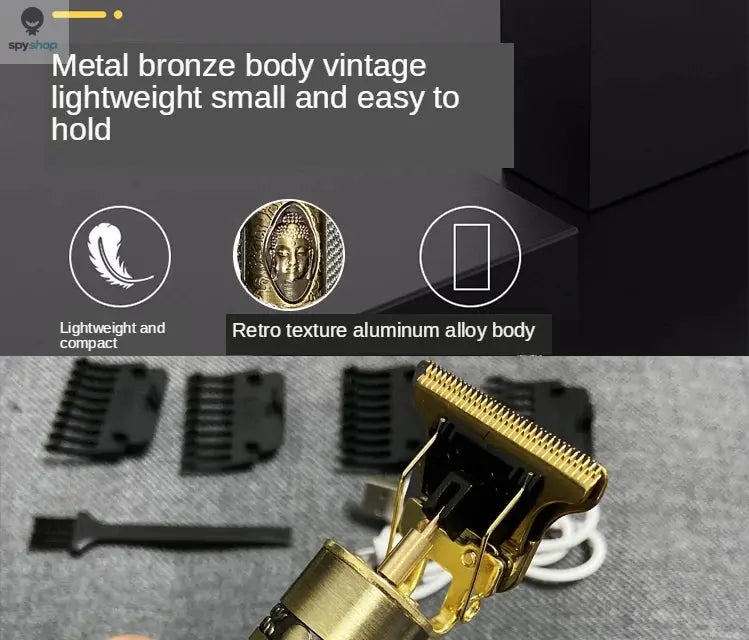 T9 Hair Clipper Repair Beard Shaving Body Hair Trimmer Clippers Electric Machine Men Haircut Machine 0mm Barber Shaver Spy-shop.com