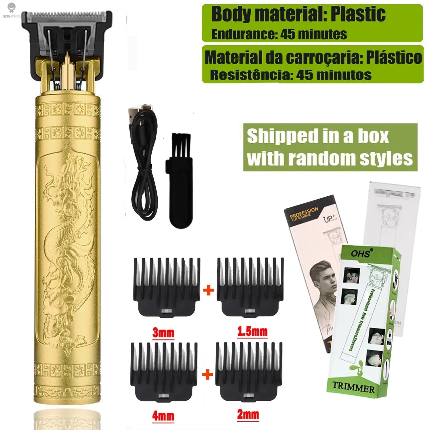 T9 Hair Clipper Repair Beard Shaving Body Hair Trimmer Clippers Electric Machine Men Haircut Machine 0mm Barber Shaver Spy-shop.com