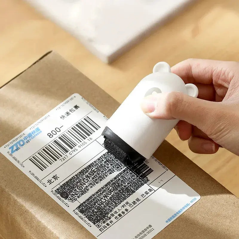 Theft Protection Roller Stamp for Privacy Confidential Data Guard Your Security Stamp Roller Privacy Seal Roller Theft Protect Spy-shop.com