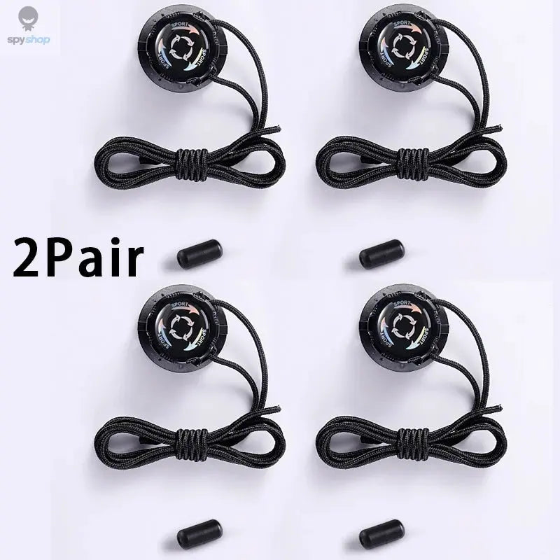 Thick Rope Swivel Buckle Shoelaces new upgrade Automatic Laces Without ties Children Adults Sneakers Shoelace Shoe Accessories 