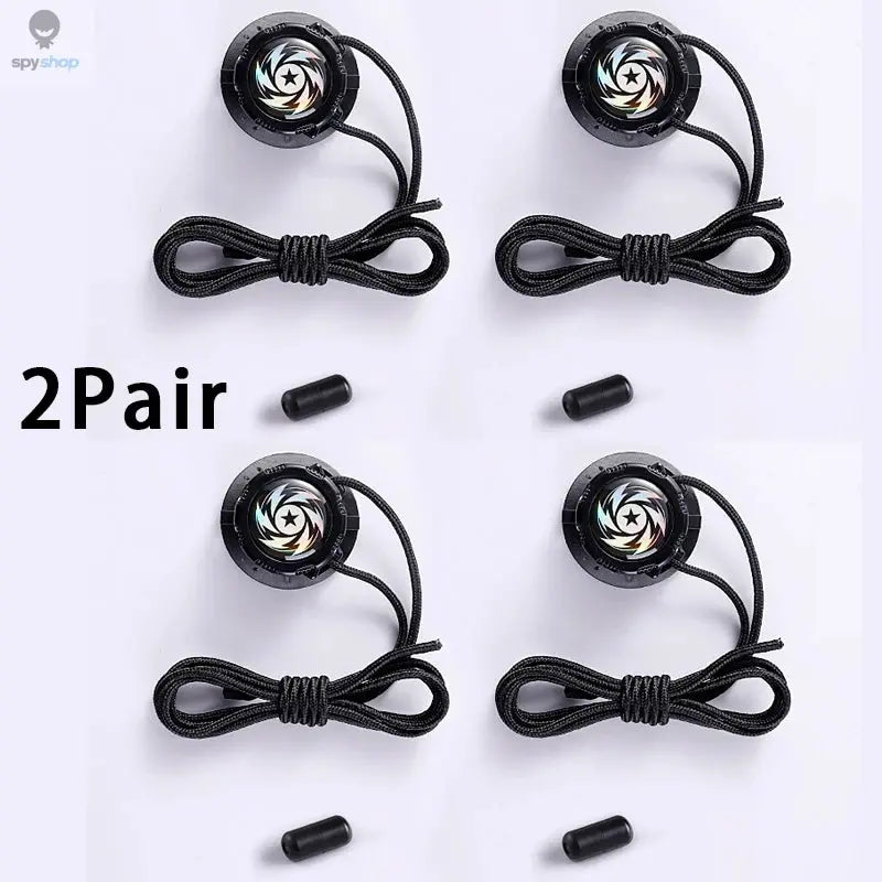 Thick Rope Swivel Buckle Shoelaces new upgrade Automatic Laces Without ties Children Adults Sneakers Shoelace Shoe Accessories 