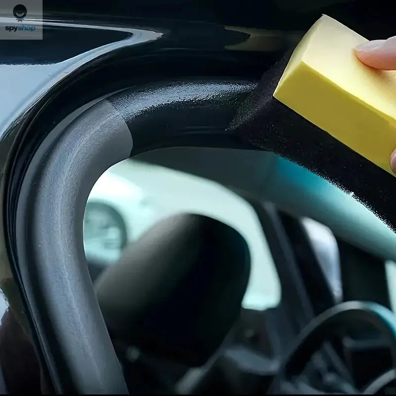 Tire Shine & Plastic Repair Paste - Removes Scratches/Oxid, Restores Shine for Tires/Trim with UV Protect, 5-Min Fix Spy-shop.com