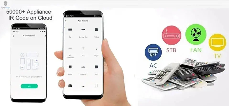 Tuya WiFi IR Remote Control Smart Universal for TV Air Conditioner Alexa Remote Control Work with Google Home Yandex Google Spy-shop.com
