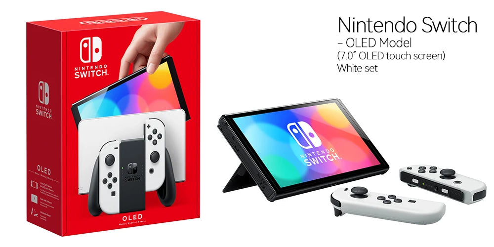 Nintendo Switch OLED Game Console 64GB Set