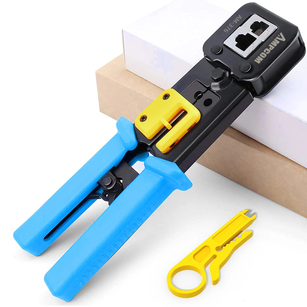 AM-688 Pass-Through Network Cable Crimping Tool