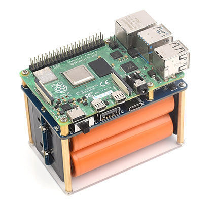 UPS HAT E for Raspberry Pi 5 - 21700 Battery Board