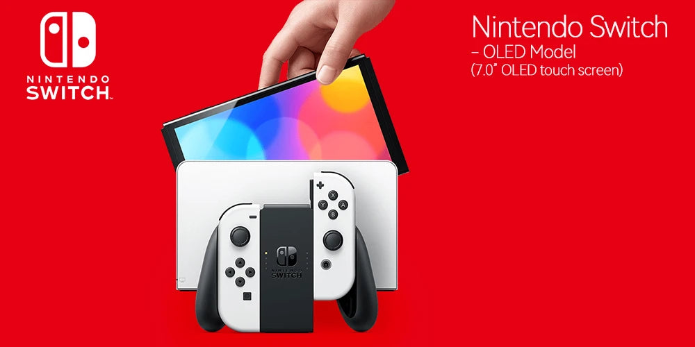 Nintendo Switch OLED Game Console 64GB Set