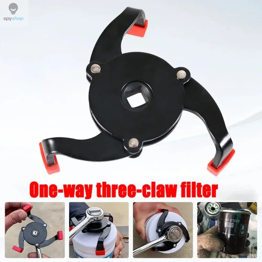 Universal 3 Jaw High Quality Oil Filter Remover Tool Cars Oil Filter Removal Tool Interface Special Tools Oil Filter Wrench Tool 