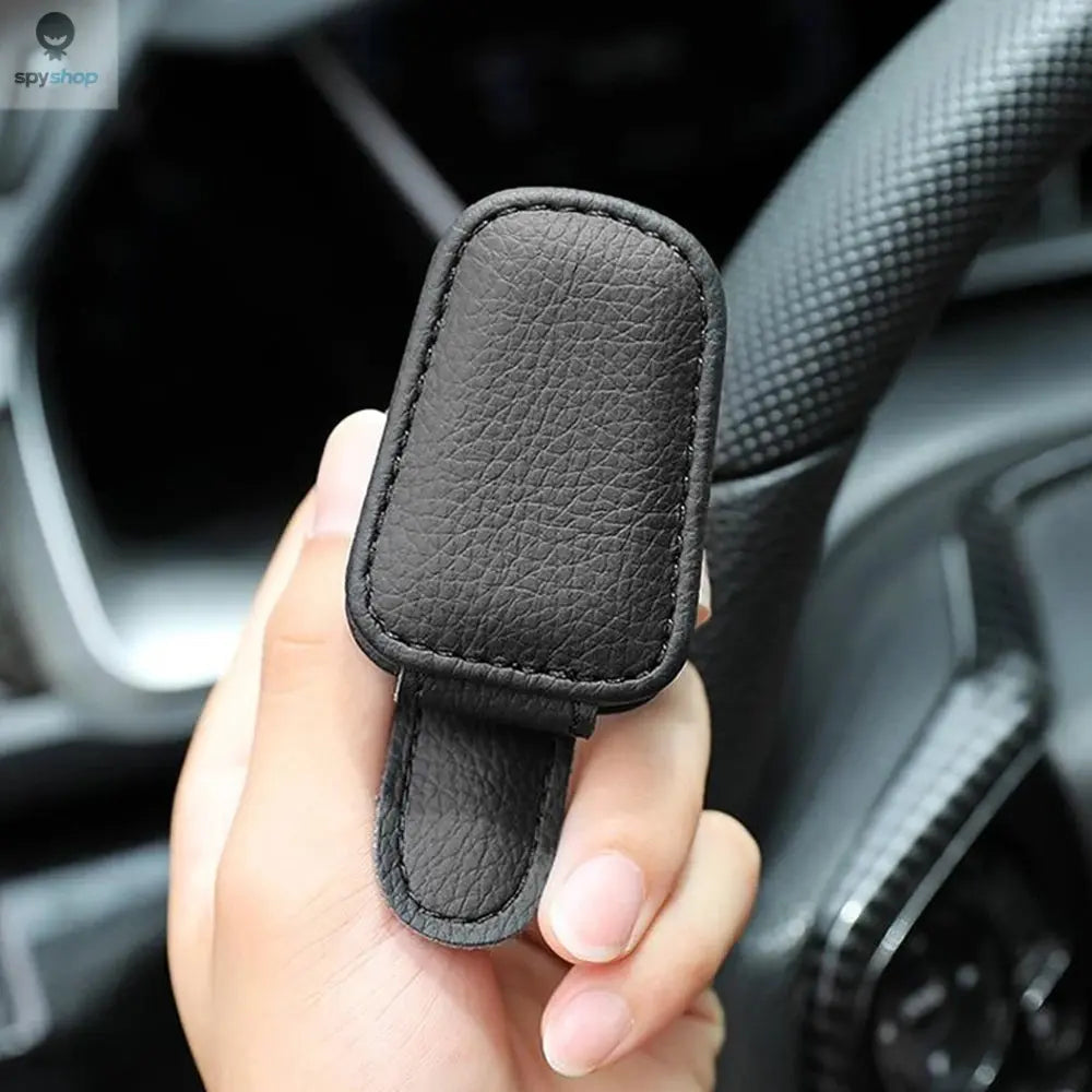 Universal Car Sunglasses Clip Card Ticket Holder Stand Fastener Pen Case Eyeglasses Sun Visor Car Accessories Spy-shop.com