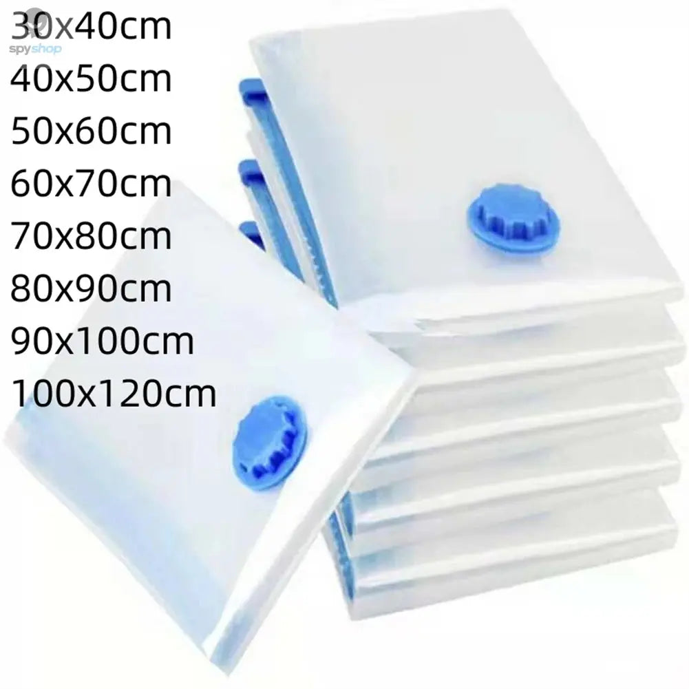 Vacuum Storage Bags With Valve Folding Compressed Space Saving Clothes Storage Big Size For Towel Cloth Blanket Spy-shop.com
