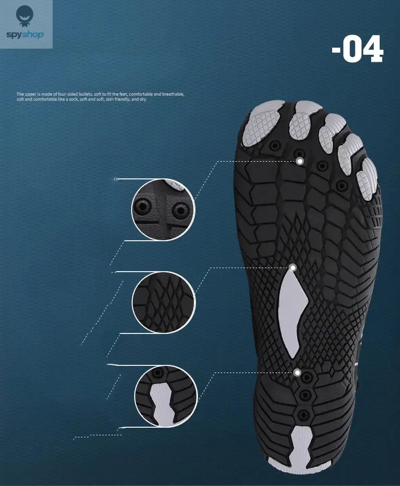 Wading Shoes Man Water Sneakers Swimming Beach Quick-Dry Wading Footwear Outdoor Upstream Shoes Breathable Barefoot Sandals 