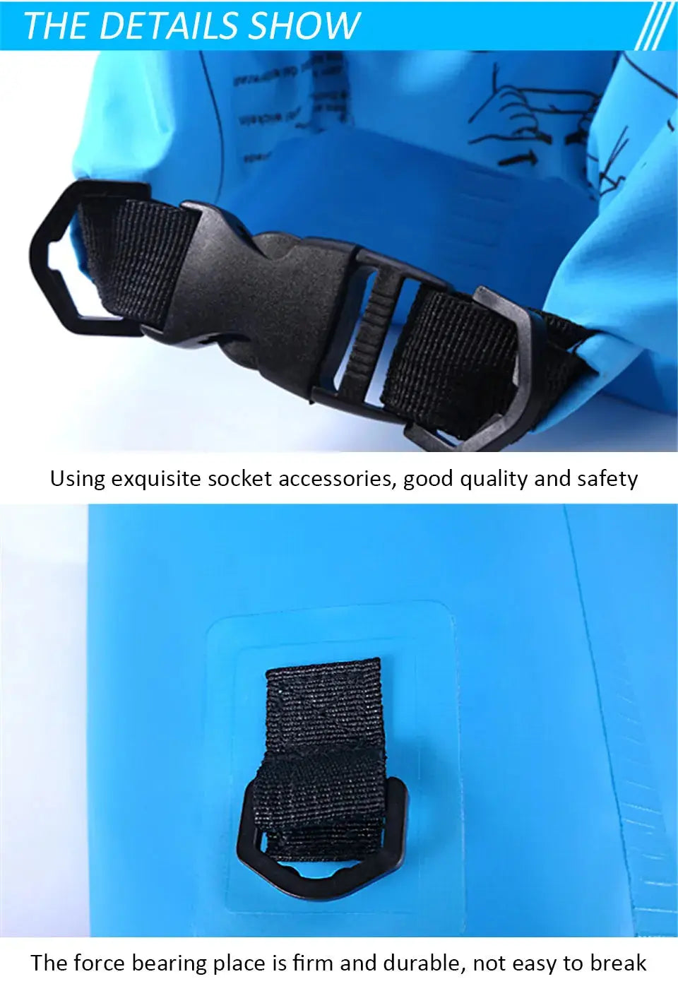 Waterproof PVC Dry Bag for Women Men 2L/5L/10L/15L/20L/30L Outdoor Sport Storage Bag for Kayaking, Boating, Fishing, Swimming 