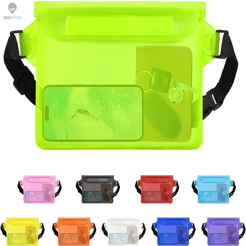 Waterproof Swimming Bag Sealing Drift Diving Waist Pack Skiing Underwater Phone Case Cover Dry Shoulder Bag For Beach Boat Sport 