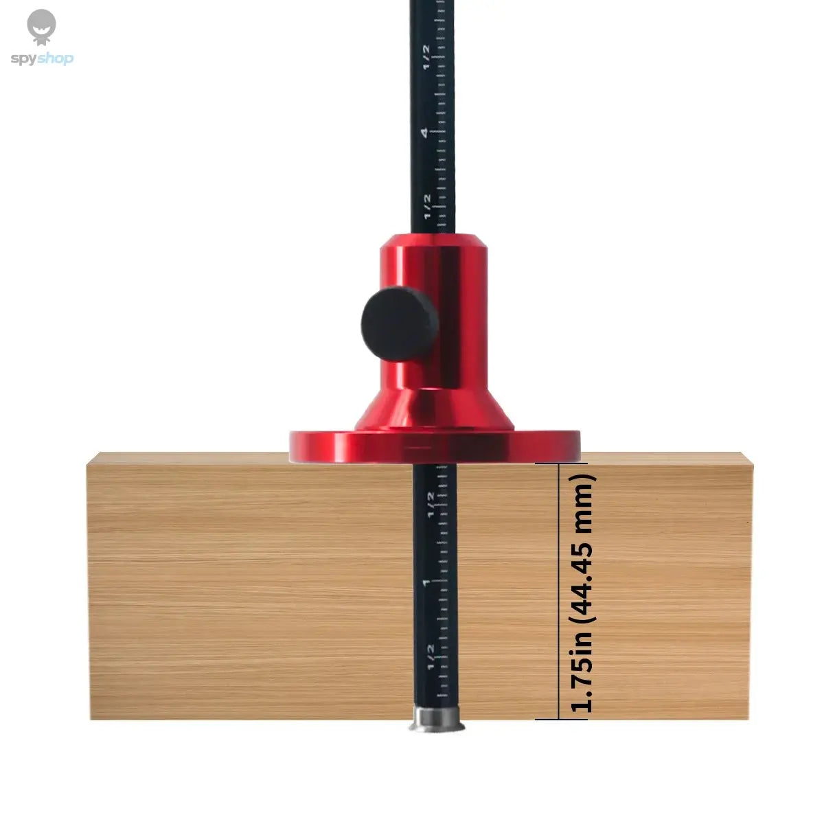 Wheel Marking Gauge - Woodworking Scriber - Wood Marking Tools With Inch & MM Scale - Parallel Line Drawing Mortise Measuring 