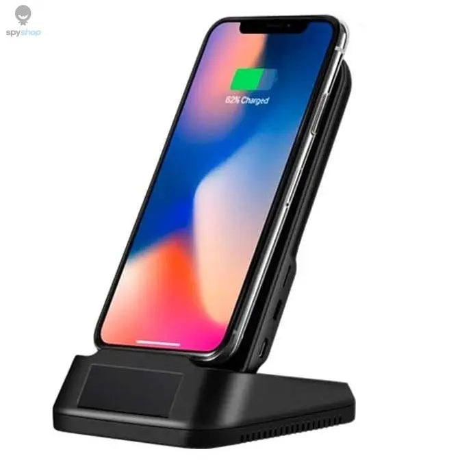 Wireless Charger with Concealed Wi-Fi Camera - Secutek MDC-KP01M 📷⚡ Spy-shop.com