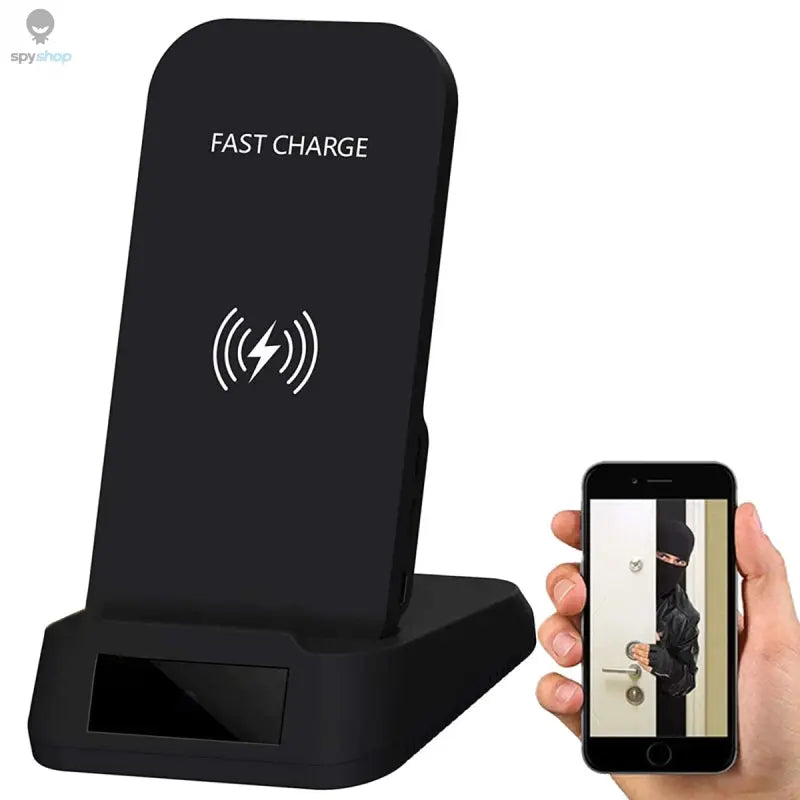 Wireless Charger with Concealed Wi-Fi Camera - Secutek MDC-KP01M 📷⚡ Spy-shop.com