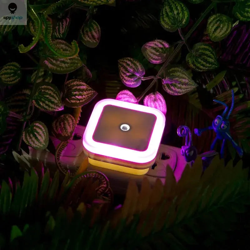 Wireless LED Night Light Sensor Lighting Mini EU/US Plug Night Lights For Children Room Bedroom Living Room Decoration Lighting Spy-shop.com