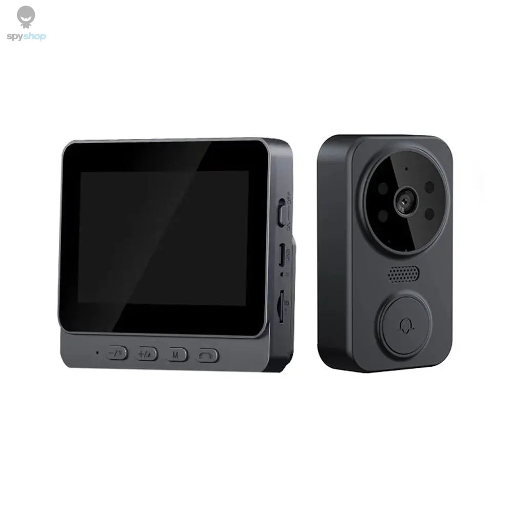 Wireless Video Doorbell Camera Bundle, Smart Security Camera with Night Vision, 2.4G WiFi, HD, Motion Detection, Cloud Storage 