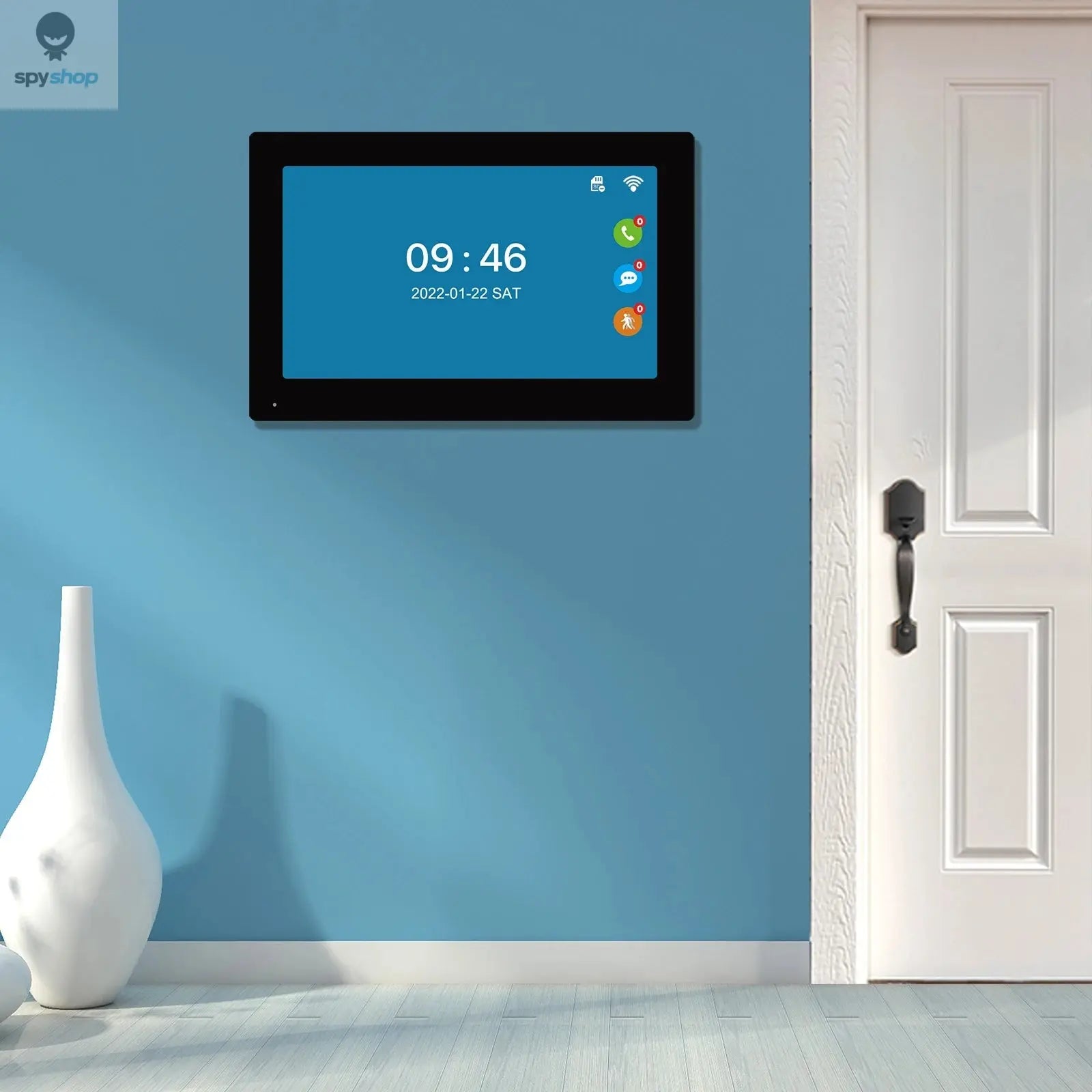 Wireless Wifi Video Doorbell System, 1080P Doorphone Door Camera, 7 Inch Touch Screen, Video Intercom 32GB SD card for Home Spy-shop.com