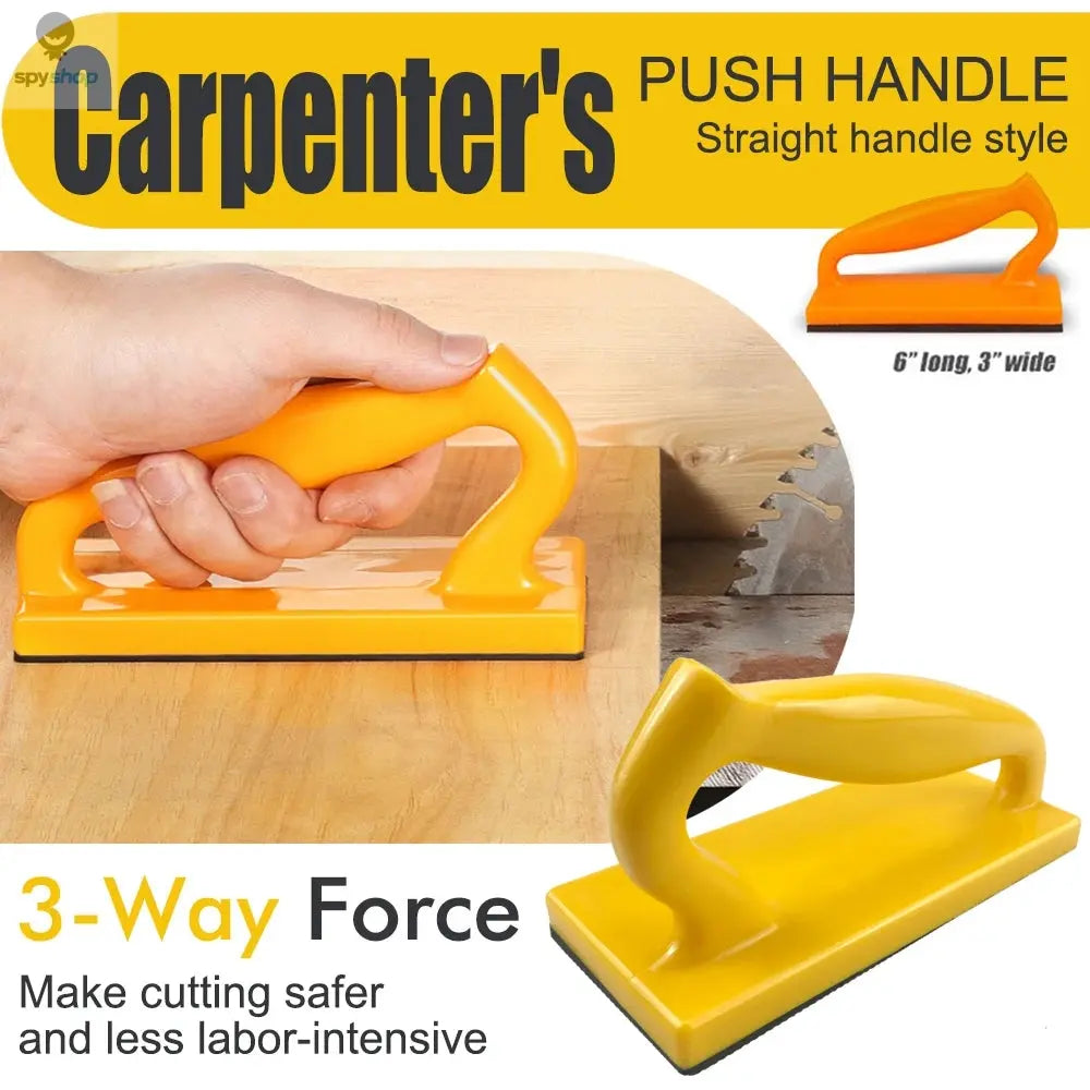 Woodworking Safety Plastic Push Handle Wood Saw Push Block Sticks Table Saw Woodworking Push Block Tools 