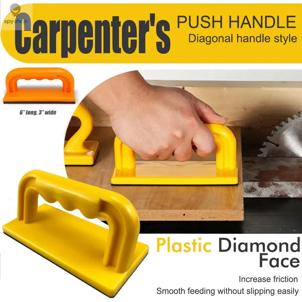 Woodworking Safety Plastic Push Handle Wood Saw Push Block Sticks Table Saw Woodworking Push Block Tools 