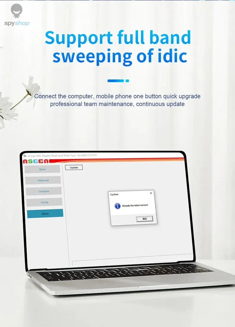 X7 Smart Card Reader RFID Key Clone Copier IC ID Token Copy Duplicator 125Khz Badge Writer 13.56Mhz NFC Tag Programmer Spy-shop.com