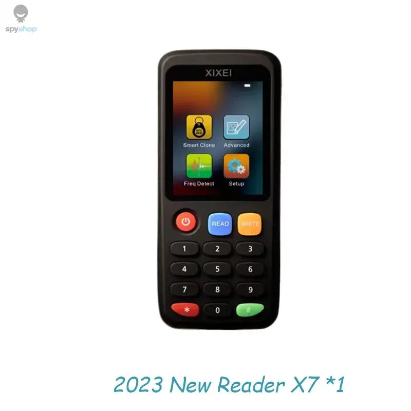 X7 Smart Card Reader RFID Key Clone Copier IC ID Token Copy Duplicator 125Khz Badge Writer 13.56Mhz NFC Tag Programmer Spy-shop.com