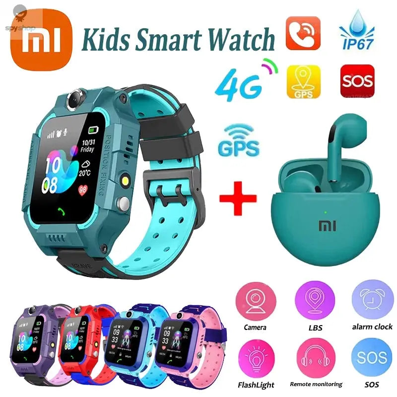 Xiaomi Kids Smart Watch SOS Antil-lost GPS Location Camera Sim