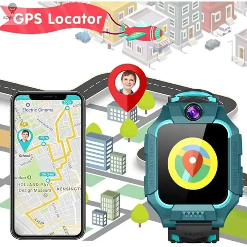 Xiaomi Kids Smart Watch SOS Antil-lost GPS Location Camera Sim Card Call IP67 Waterproof Smart Watch For Ios Android Kids Gift Spy-shop.com