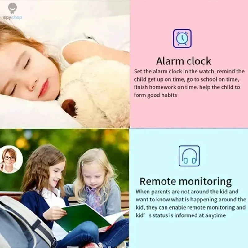 Xiaomi Kids Smart Watch SOS Antil-lost GPS Location Camera Sim Card Call IP67 Waterproof Smart Watch For Ios Android Kids Gift Spy-shop.com