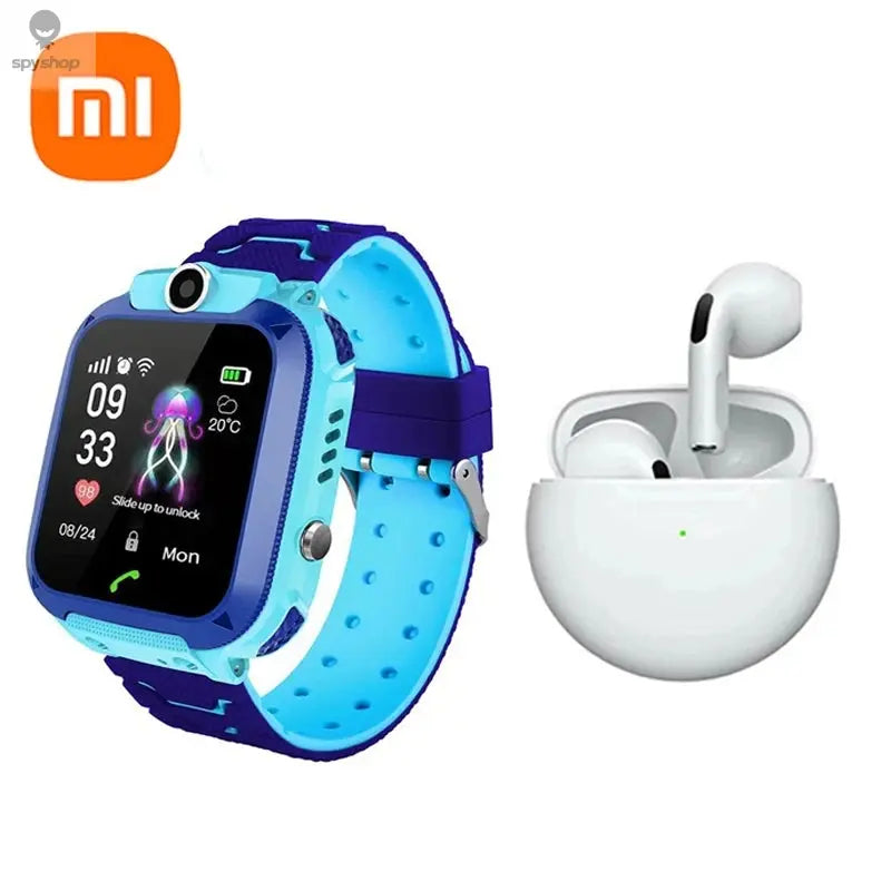 Xiaomi Kids Smart Watch SOS Antil-lost GPS Location Camera Sim Card Call IP67 Waterproof Smart Watch For Ios Android Kids Gift Spy-shop.com
