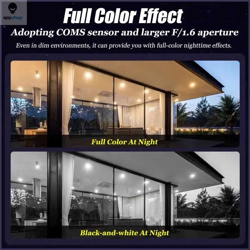 Xiaomi MIJIA 4K Mini Security Camera Full Color Night Vision High Definition WiFi Monitor Waterproof Motion Detect Surveillance Spy-shop.com