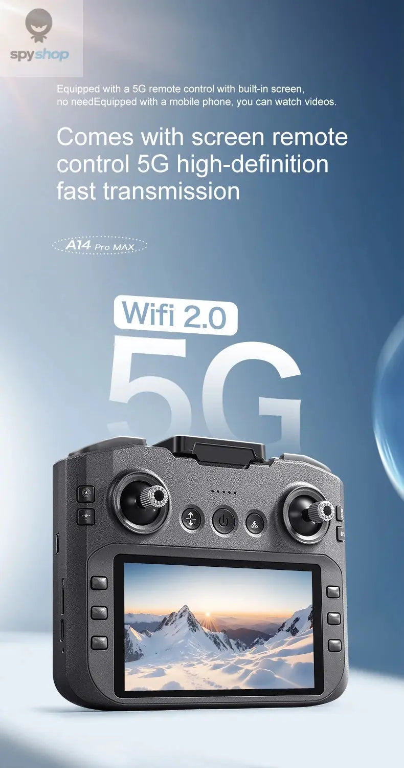 Xiaomi Mijia A14Pro max GPS Brushless 8K three Camera Optical Flow Obstacle Avoidance Foldable Quadcopter RC Distance Drone Toys 