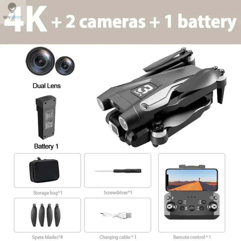 Xiaomi Mijia Z908 Pro /MAX 8K Drone ESC Professional 4K Dron Optical Flow Localization 3sided Obstacle Avoidance Quadcopter Toys Spy-shop.com
