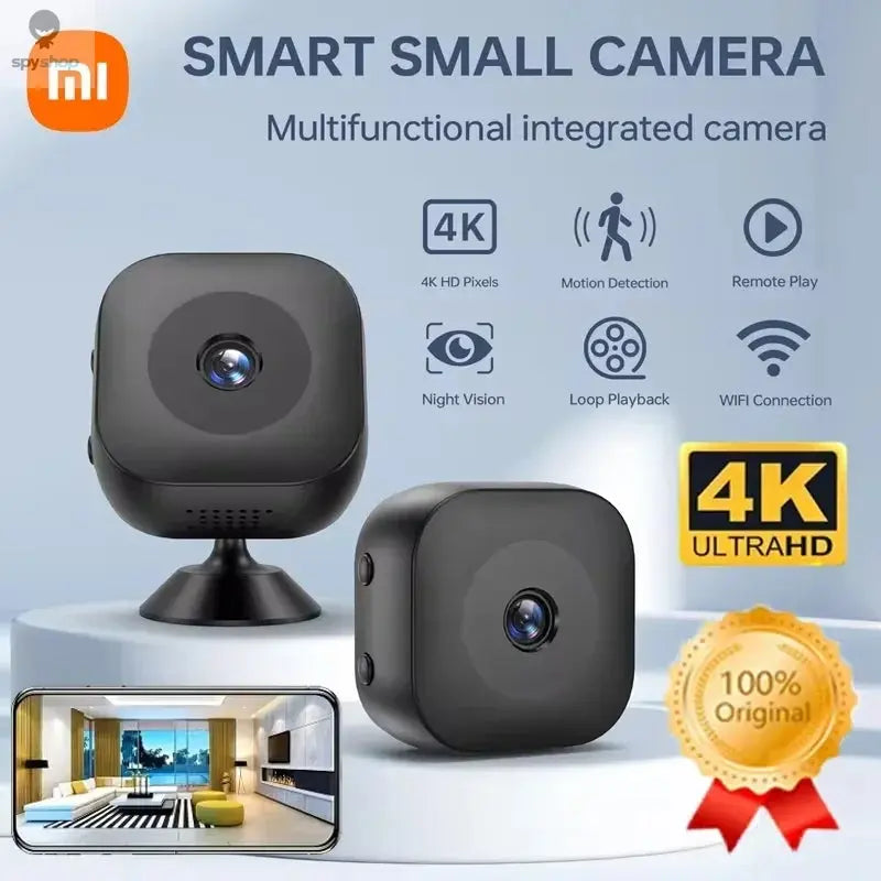 Xiaomi Mini Camera WiFi IP/AP 4K Remote Monitoring Mobile Detection Camcorder Portable Smart Home Surveillance Security Camera Spy-shop.com