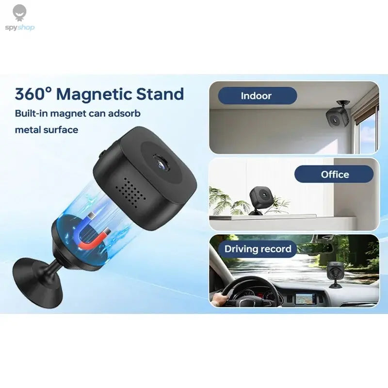 Xiaomi Mini Camera WiFi IP/AP 4K Remote Monitoring Mobile Detection Camcorder Portable Smart Home Surveillance Security Camera Spy-shop.com