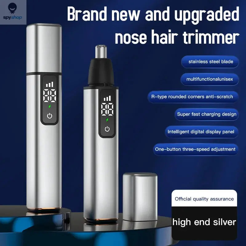 Xiaomi New Rechargeable Touch Screen Electric Ear Nose Hair Trimmer Type-C Fast Charging Portable Clipper Trimmer For Nose Spy-shop.com