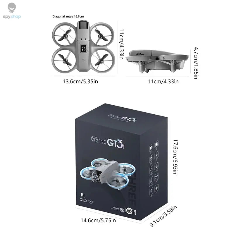 Xiaomi Original GT3 Drone 8K GPS Professional HD Aerial Photography Remote Control Aircraft 5G HD Dual Camera Quadcopter Toy UAV 
