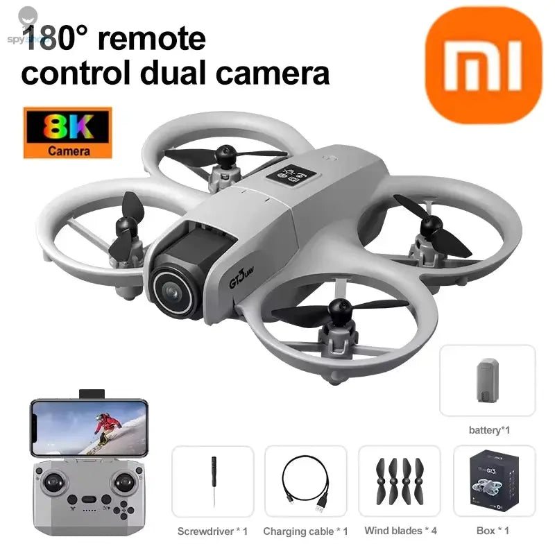 Xiaomi Original GT3 Drone 8K GPS Professional HD Aerial Photography Remote Control Aircraft 5G HD Dual Camera Quadcopter Toy UAV 