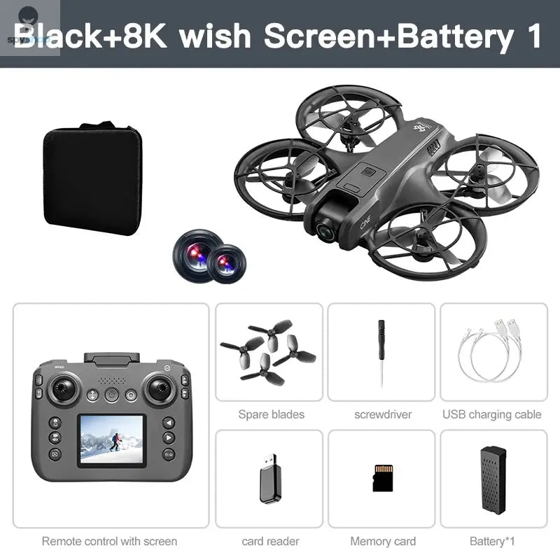 Xiaomi V666 Mini Drone 4K Professional Aerial 8k Dual Camera Intelligent obstacle avoidance  Brushless Quadcopter Kid RC Toy 