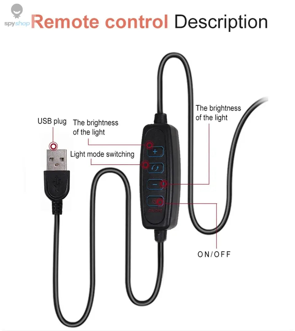 Youtube Shooting Vlog Selfie Circular Photo Ring Light Led Photographic Video Camera Lamp Studio Lighting Phone Holder 