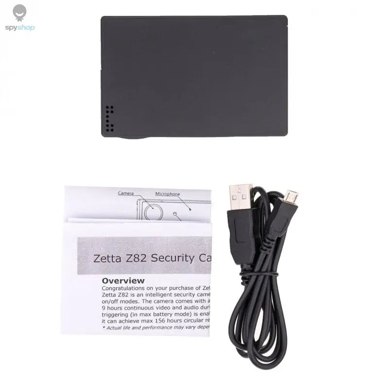 Zetta Z82 Full HD Camera with Motion Detection Through Glass - Perfect for Car Surveillance! 📷🚗🔍 Spy-shop.com