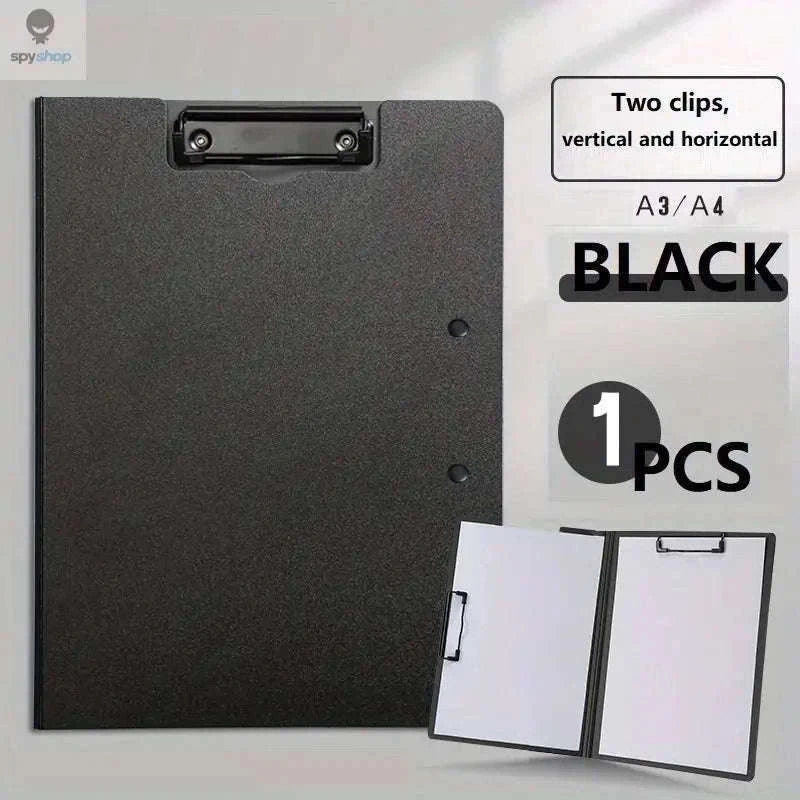 A4 File Folder Clipboard Organizer for Neat Document Control-WHITE
