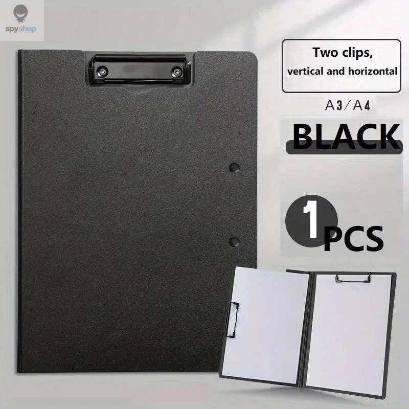 A4 File Folder Clipboard Organizer-WHITE